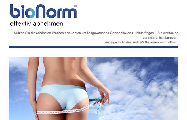 Newsletter bionorm
